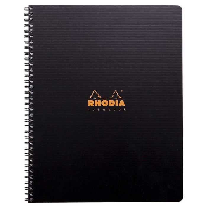 Cahier à spirale - 160 pages quadrillées - A4 RHODIA NoteBook