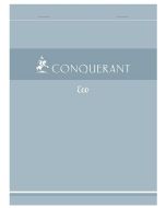 Bloc-Notes A5 feuilles quadrillées 148 x 210 mm CONQUERANT