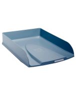 Corbeille à Courrier - Bleu Gris EXACOMPTA Combo Styli Autentik