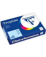 Ramette de papier de 250 feuilles A4 120g - Bleu Vif : CLAIREFONTAINE Trophée Image