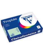 Ramette de papier de 250 feuilles A4 120g - Vert : CLAIREFONTAINE Trophée Visuel