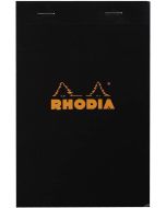 Bloc-Notes quadrillé - 110 x 170 mm : RHODIA N°14 Couverture Noire Visuel