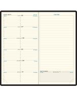 Agenda de poche Semainier 2026 - 175 x 90 mm Assortiment EXACOMPTA Espace 17