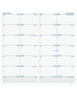 Agenda Semainier de poche 2025 EXACOMPTA SL17 - 175 x 90 mm