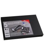 Carton mousse A4 - 3 mm - Noir CLAIREFONTAINE Lot de 5
