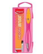 Coffret Compas Study Néon sans bague -  Assorti MAPED