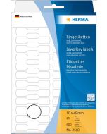 HERMA : Lot de 600 étiquettes en étrier 2510 - 10 x 49 mm (Affichage de prix)