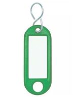 Lot de 10 Porte-clés - Blanc - Crochet en S WEDO