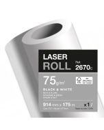 Papier pour Traceur laser - 75 g - 914 mm x 175 m : CLAIREFONTAINE Photo