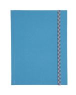 Carnet de Notes Pages lignées 22 x 17 cm - Bleu LE DAUPHIN Iderama