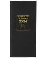 Agenda de Banque Journalier 2024 EXACOMPTA 2 volumes