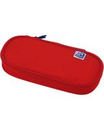Trousse ovale pour stylos - Rouge OXFORD
