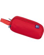 Trousse 3 compartiments pour stylos - Rouge OXFORD B-Smart