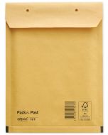 Pochettes d'expédition à coussin d'air - Marron - 170 x 225 mm : MAIL MEDIA Lot de 100 Visuel