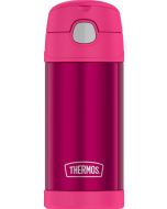 Gourde isotherme - 0,35 L - Rose THERMOS FUNTAINER Straw Bottle