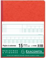 EXACOMPTA 4150E Registre de 15 colonnes 320 x 250 mm