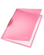 Chemise de présentation A4 à clip - Rose (LEITZ 4176)