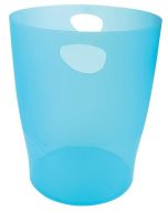 Corbeille à Papier ECOBIN - 15 litres - Turquoise Chromaline EXACOMPTA