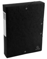 Boîte de classement Scotten - Dos 60 mm - Noir : EXACOMPTA Visuel