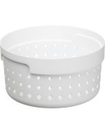 Bac de rangement - 138 x 138 x 73 mm - Blanc NHG Seoul Round Organizer S