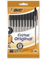Stylo à bille Cristal Original - Encre Noire BIC Lot de 10