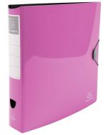 Classeur à levier Iderama PP - Dos de 75 mm - Rose EXACOMPTA Image