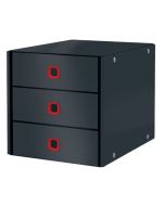 Bloc de rangement Click & Store Cosy - 3 tiroirs - Gris : LEITZ image