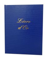 ELVE : Livre d'or Classique - 297 x 210 mm - Registre Bleu 54001