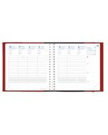 Agenda Semainier 2026 - 160 x 160 mm - Noir QUO VADIS Time et Life Medium