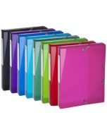 Boîte de classement en PP Iderama - Dos 40 mm - Assortiment : EXACOMPTA Visuel