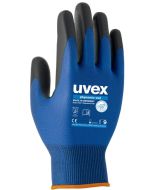 Gants de travail - Bleu/Anthracite - 1 paire - Taille 9 UVEX Phynomic wet