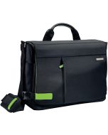 Sacoche pour PC portable - 15,6 pouces - Noir : LEITZ Messenger Smart Traveller Visuel