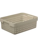 Bac de rangement pour Tiroir - 158 x 118 x 73 mm - Bleu NHG Seoul Organizer L