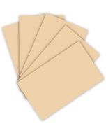 Carton de Bricolage 500 x 700 mm - Chamois - 300 g/m² : FOLIA Lot de 10 Visuel