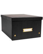 Boite de rangement A4+ - Noir EXACOMPTA Néo Déco 62351E