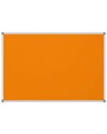 Tableau mural en textile - Orange - 1800 x 900 mm : MAUL Standard 6445043