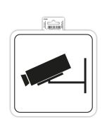 TESA : Ruban adhésif rayé en PVC 58133  - Jaune/noir (Signalétique 58133)