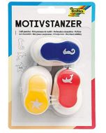 Perforateurs Poisson, Etoile de Mer et Hippocampe FOLIA Lot de 3 image