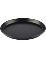 Grande Plaque à pizza ronde - 500 x 30 mm - Noir APS