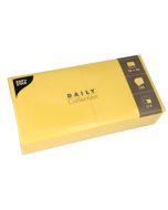 Lot de 150 Serviettes de table unies - Jaune PAP STAR