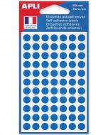 Pastilles 8 mm - Bleu APLI Lot de 462