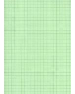 Fiches Bristol A5 - 148 x 210 mm - Vert quadrillé ELVE