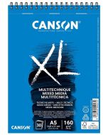 Bloc pour Dessin A5 148 x 210 mm - XL MIX MEDIA CANSON