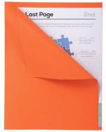 Chemises A4 à bord décalé - Orange EXACOMPTA Forever 180 Lot de 100