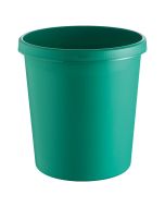 Corbeille à Papier Verte pour Verre 18 litres HELIT