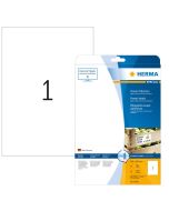 HERMA etiquettes blanches résistantes aux intempéries 210 x 297 mm 10911