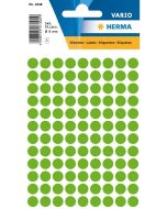 HERMA 1848 : Lot de 540 étiquettes adhésives rondes - 8,0  mm - Vert fluo