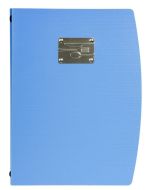 Protège-menus A4 en plastique - Bleu SECURIT Rio BESTECK 
