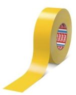Photo TESA : Ruban adhésif jaune en vinyle - 50 mm x 50 m