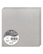 Photo Cartes double en papier - 135 x 135 mm - Argent : CLAIREFONTAINE Pollen